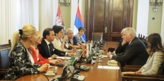 1 June 2015 The National Assembly delegation in meeting the OSCE PA representatives